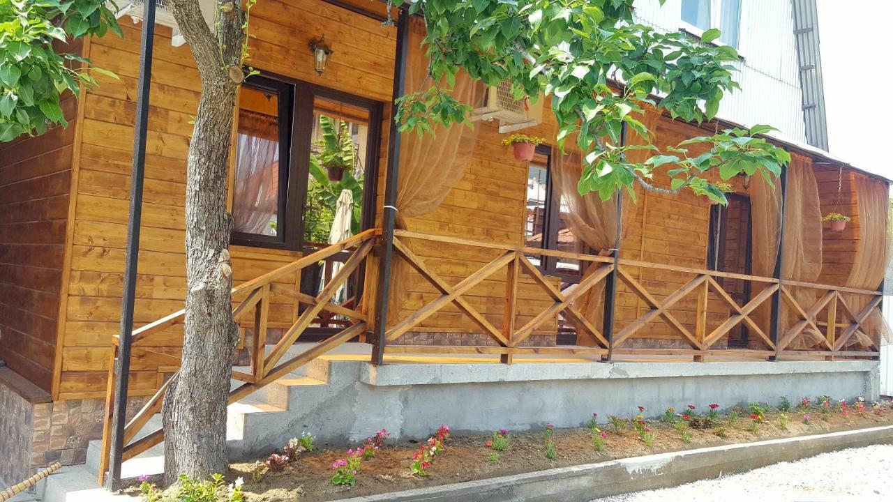 Гостевой Дом У Ларисы Gagra Exterior foto